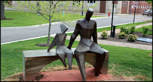 Sharing A Story by artist Marie-Pierre Philippe-Lohezic 